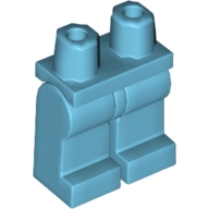 Lego nohy, azurová střední (4653868, 6104570)